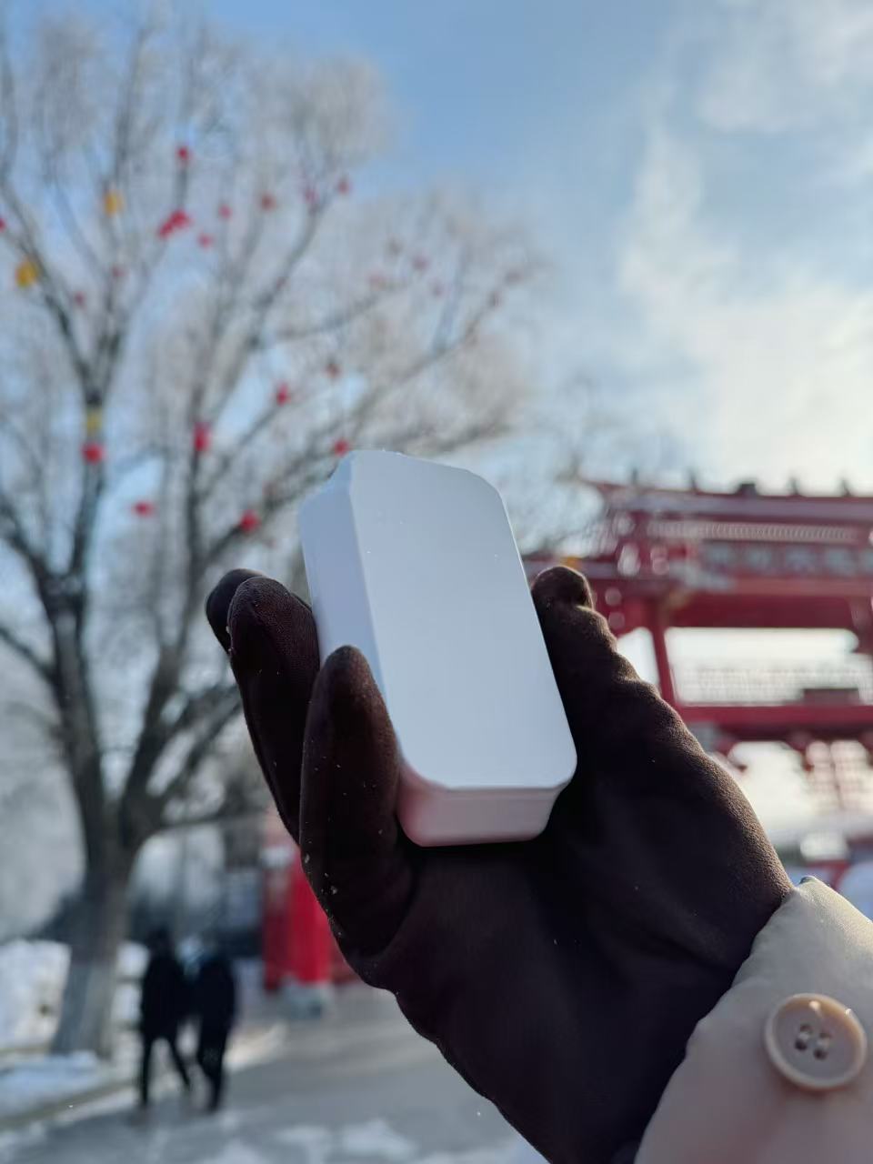 Snowman tubular watercolor Paint Box